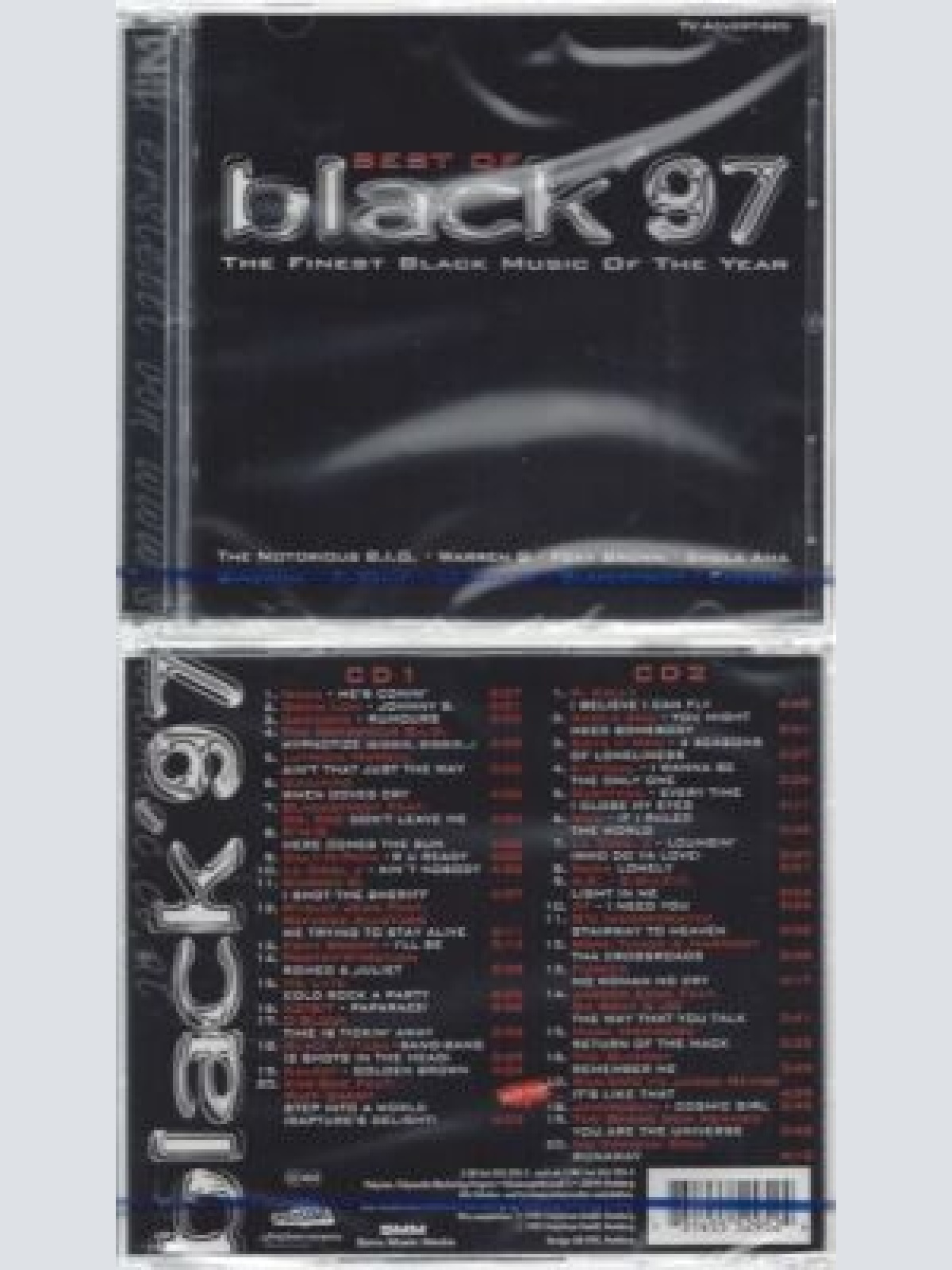 CD--NM-SEALED-VARIOUS -1997- - DOPPEL-CD -- BEST OF BLACK 97