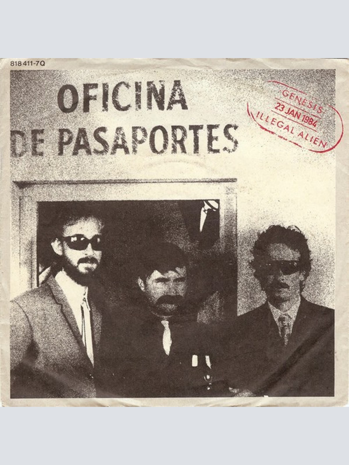 7", Single Genesis - Illegal Alien