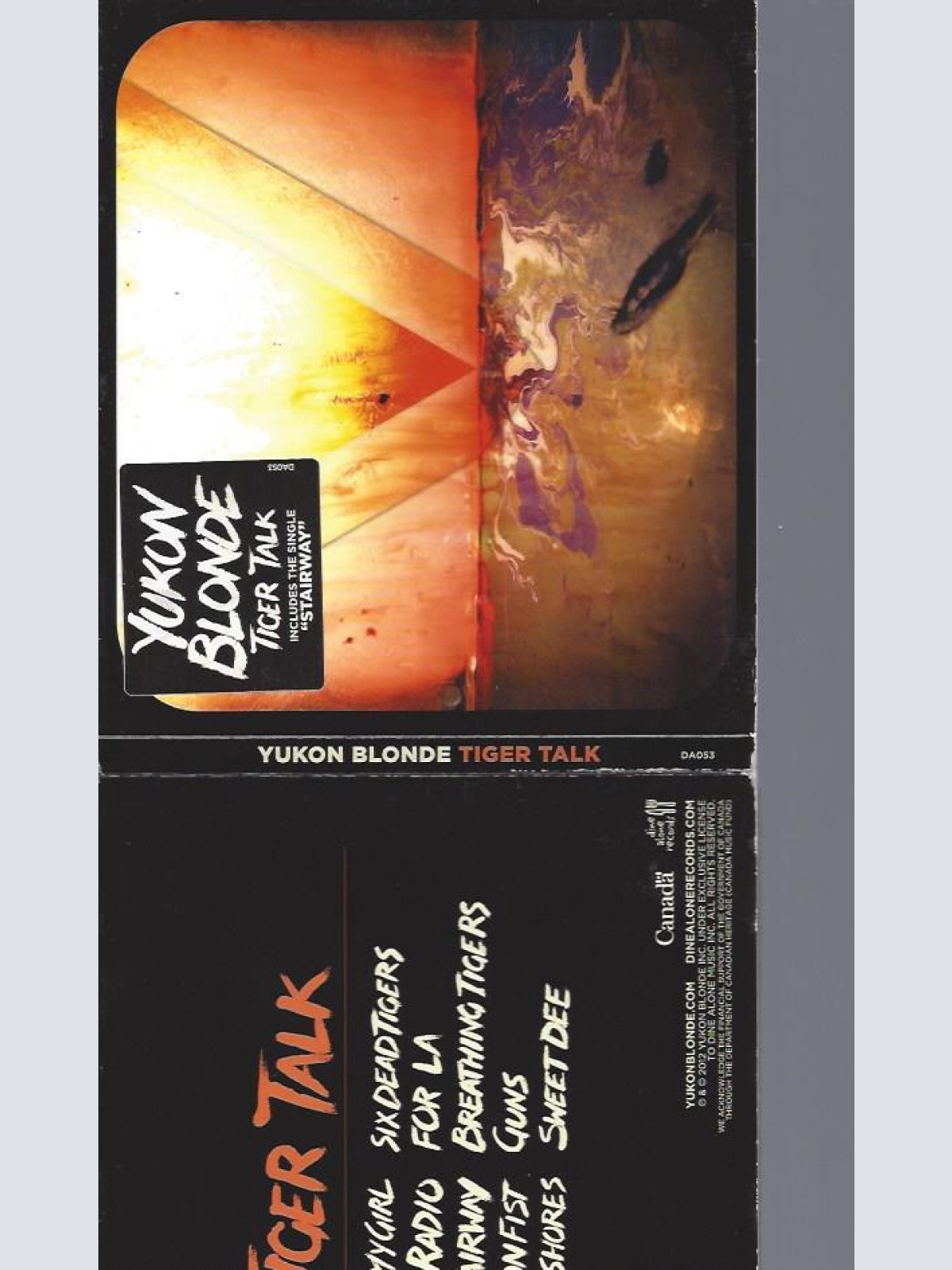 CD--YUKON BLONDE TIGER TALK