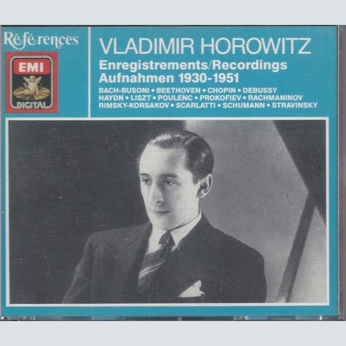 3xCD, Comp, Mono, Club, RM Vladimir Horowitz - Johann Sebastian Bach · Ferruccio