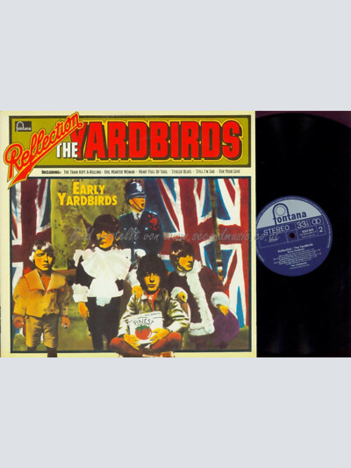 LP--   The Yardbirds – Reflection - Early Yardbirds // 9294904