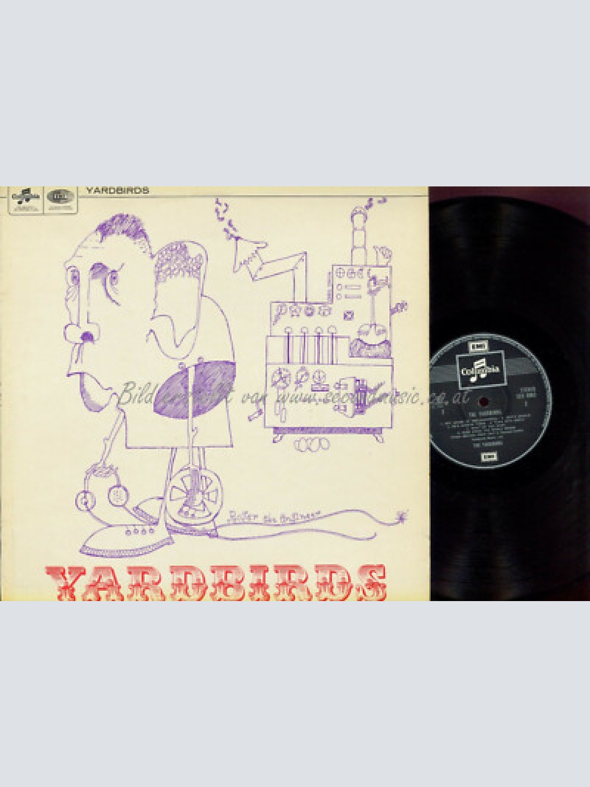 LP--  Yardbirds The Yardbirds // SCX6063 //UK /Stereo, 1 box// 1969