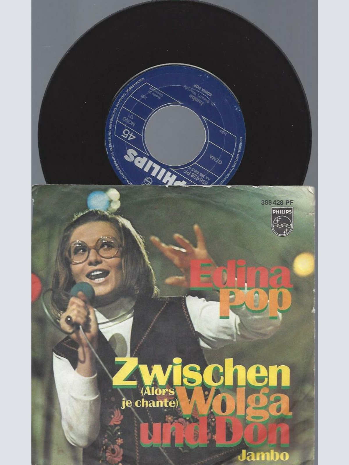 7"   Edina Pop – Zwischen Wolga Und Don