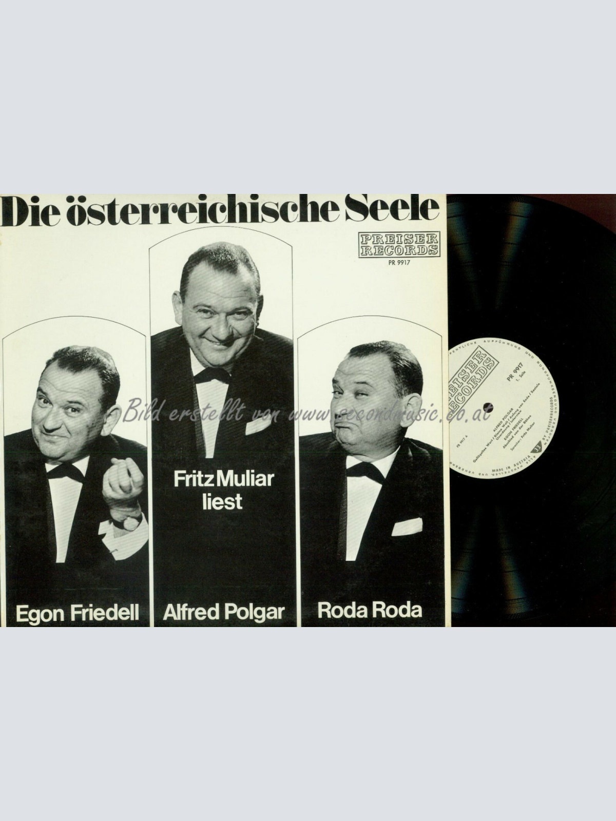 LP- DIE ÖSTERREICHISCHE SEELE // RODA // FRIEDELL // POLGAR // MULIAR