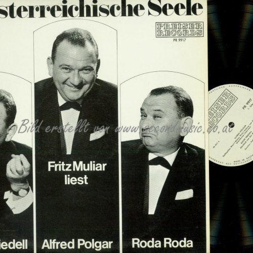 LP- DIE ÖSTERREICHISCHE SEELE // RODA // FRIEDELL // POLGAR // MULIAR