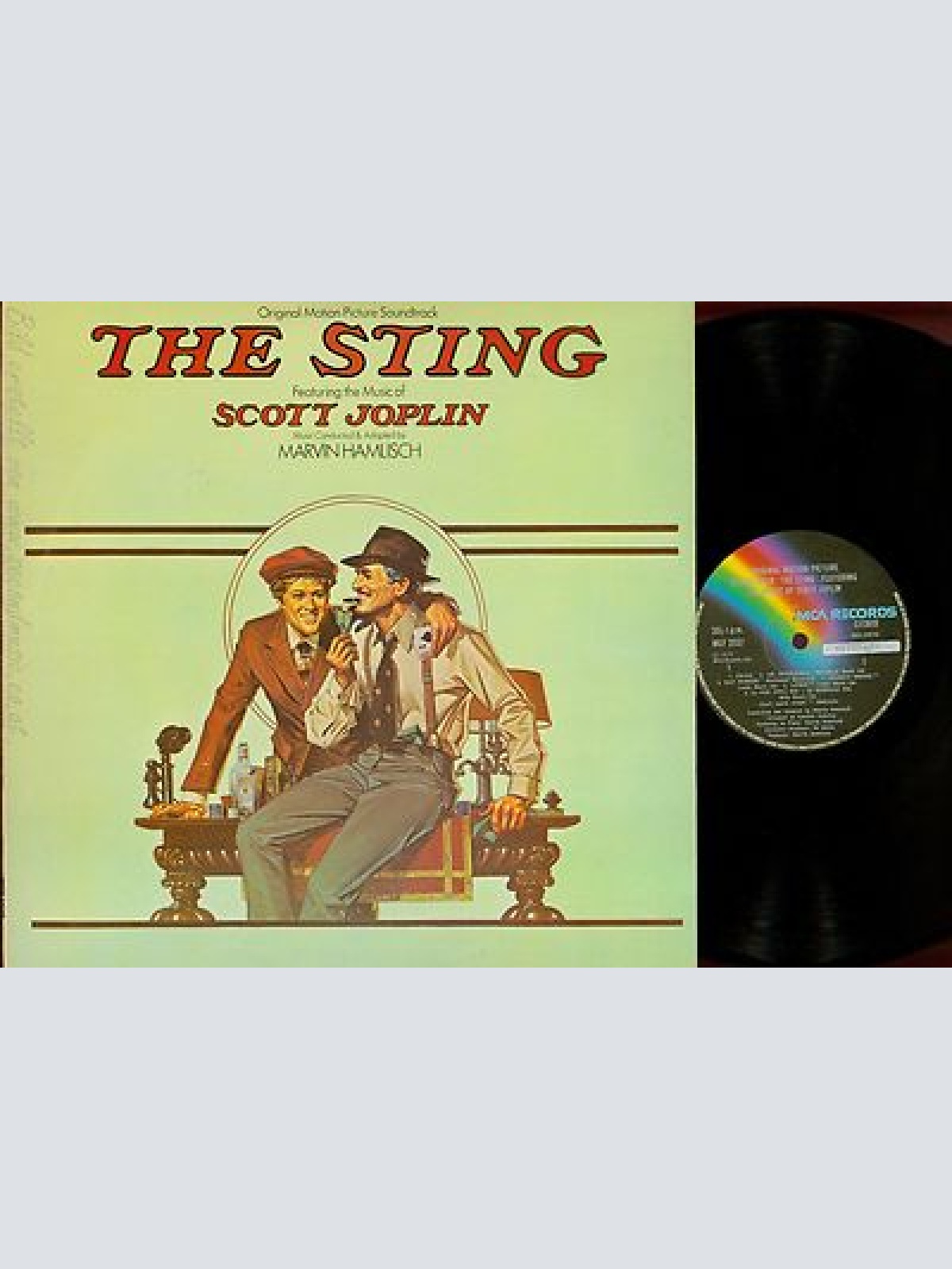 LP--THE STING--SCOTT JOPLIN SOUNDTRACK