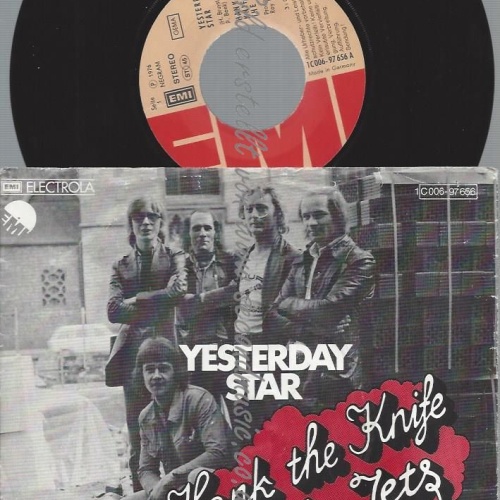 7"   Hank The Knife And The Jets  Yesterday Star