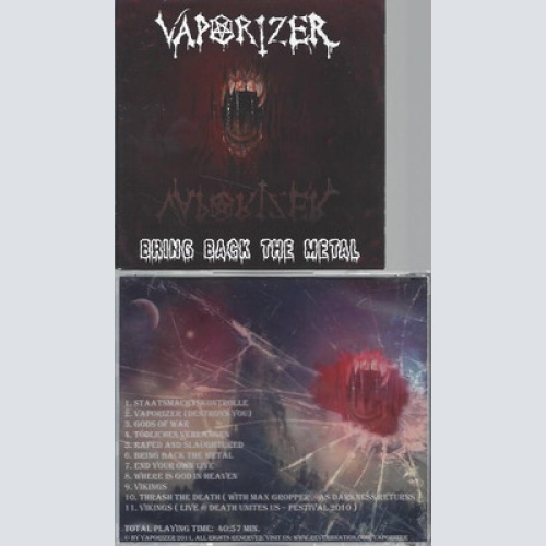 CD- VAPORIZER--BRING BACK THE METAL