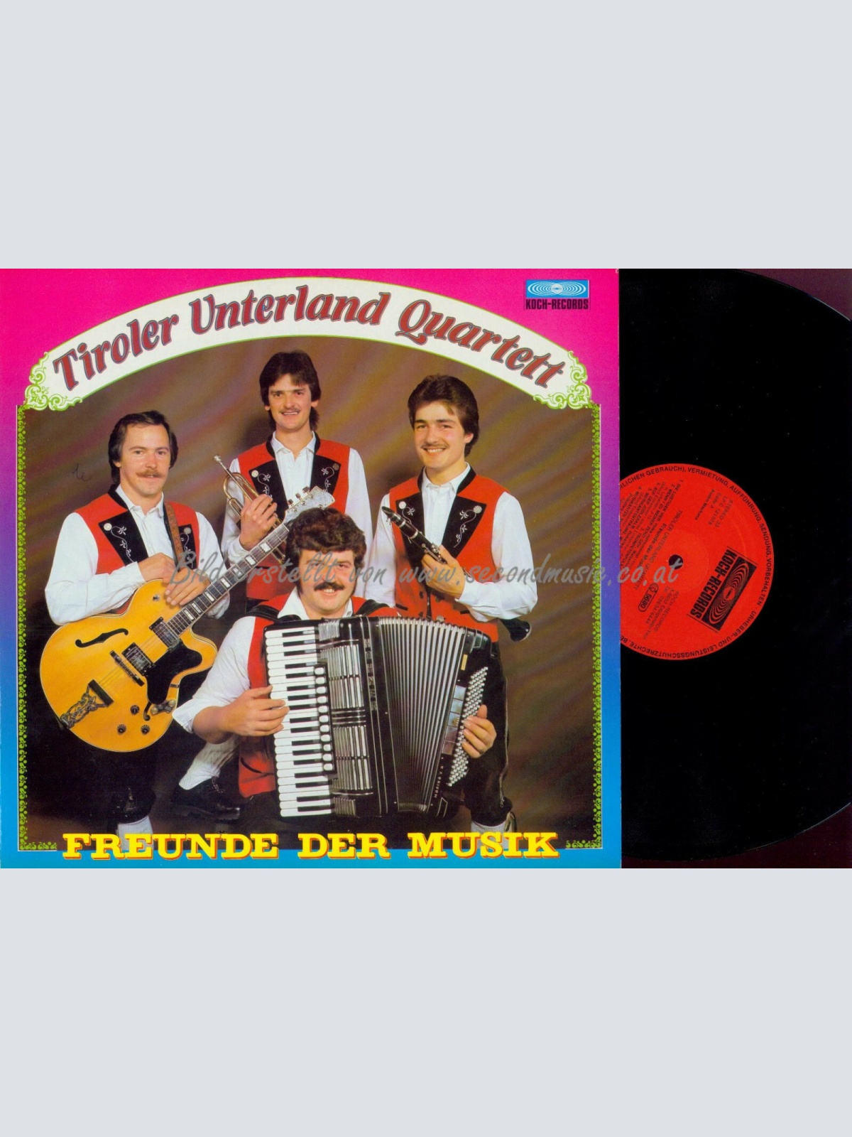 LP-TIROLER UNTERLAND QUARTETT FREUNDE DER MUSIK