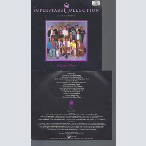 CD-- Various – The Superstars Collection - Volume Three //DIRE STRAITS/GENESIS