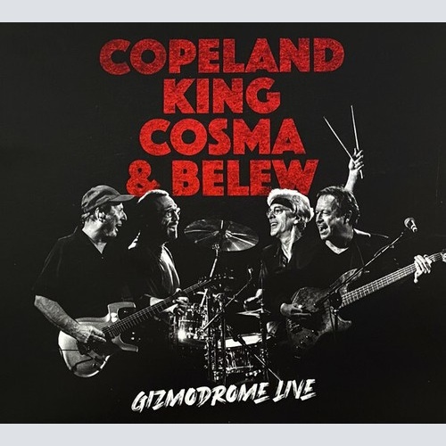 2xCD, Album Copeland*, King*, Cosma* & Belew* - Gizmodrome Live