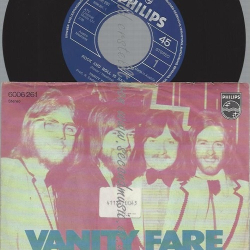 7"  Vanity Fare  Rock And Roll Is Back  // MADE IN AUSTRIA
