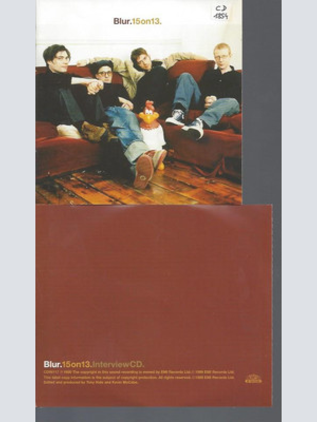 CD--BLUR 15 ON 13