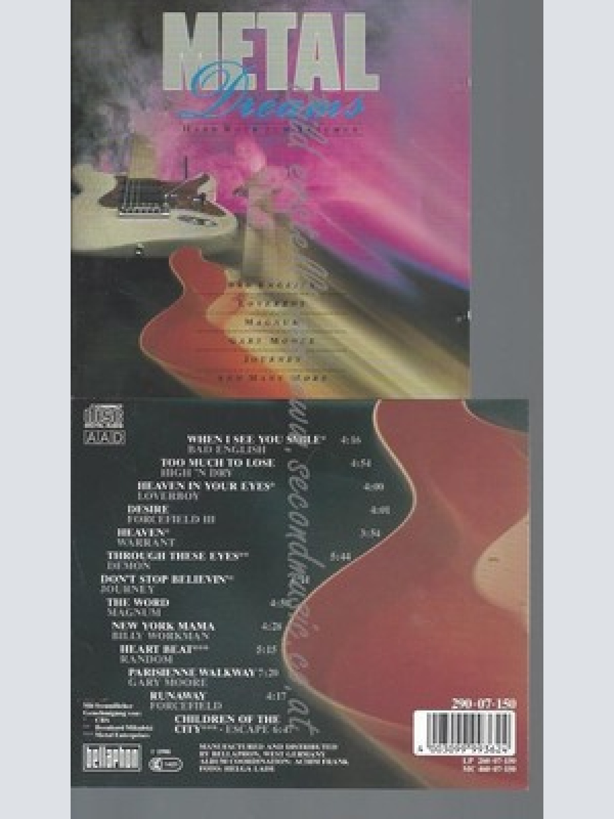 CD--BAD ENGLISH UND LOVERBOY--METAL DREAMS --