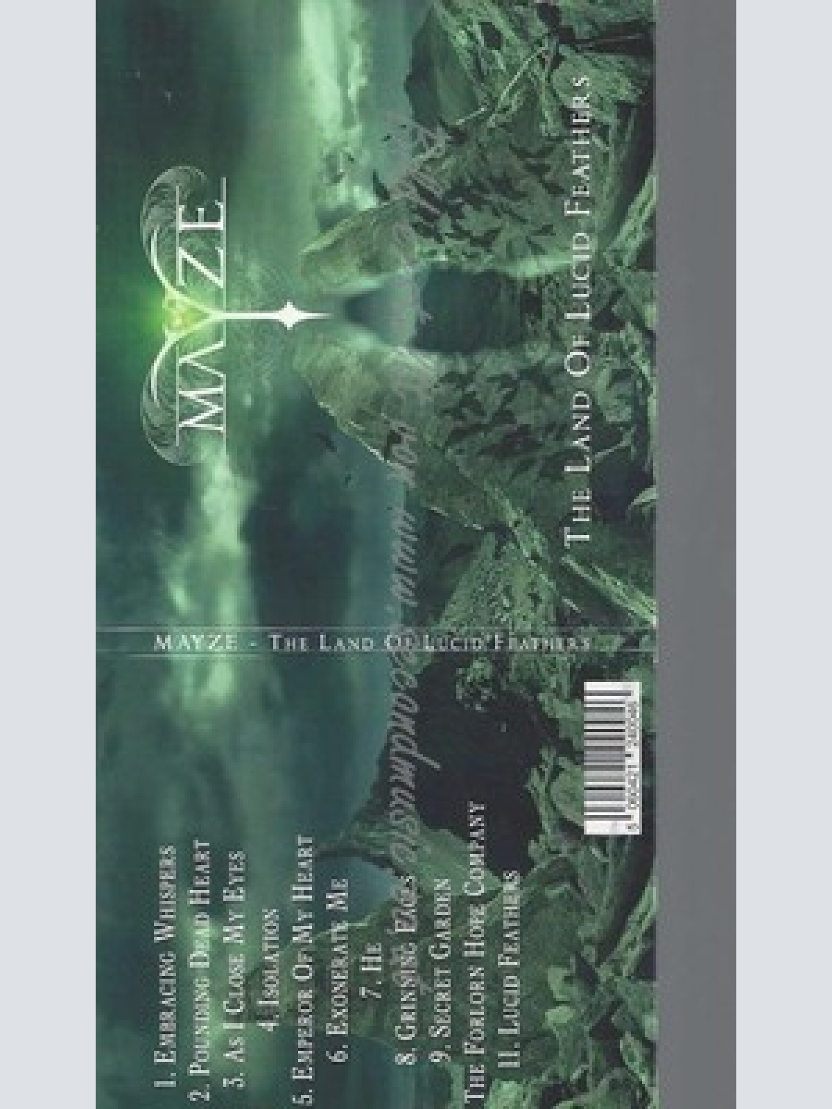 CD--MAYZE--THE LAND OF LUCID FEATHERS--