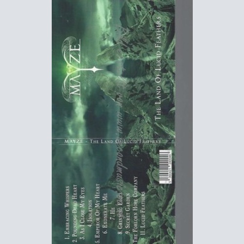 CD--MAYZE--THE LAND OF LUCID FEATHERS--