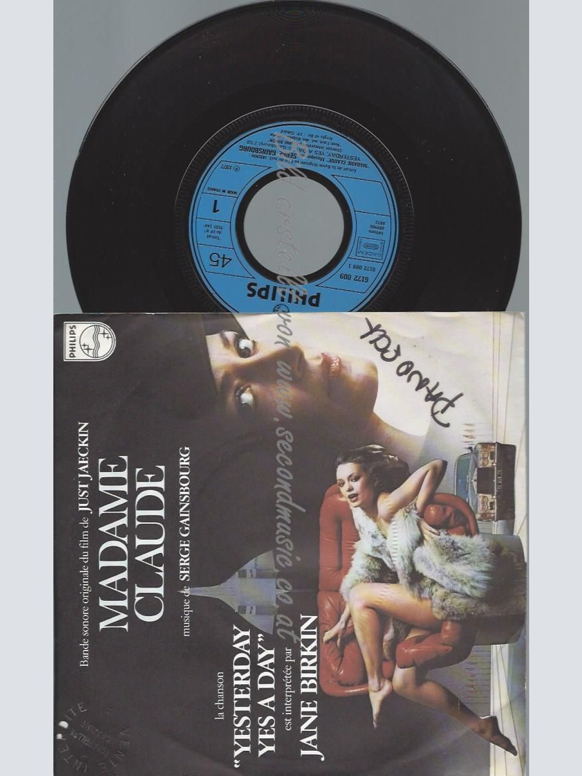 7"   Serge Gainsbourg – Madame Claude