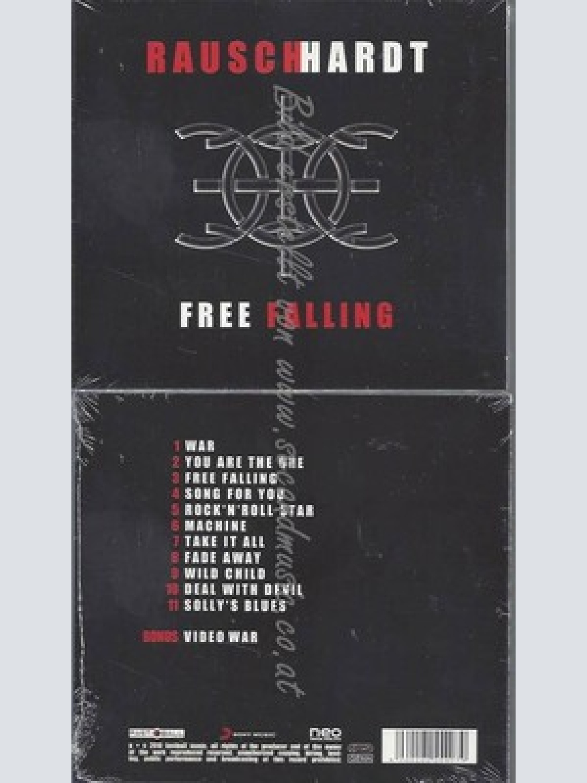 CD--RAUSCHARDT--FREE FALLING -DIGIPAK EDITION-