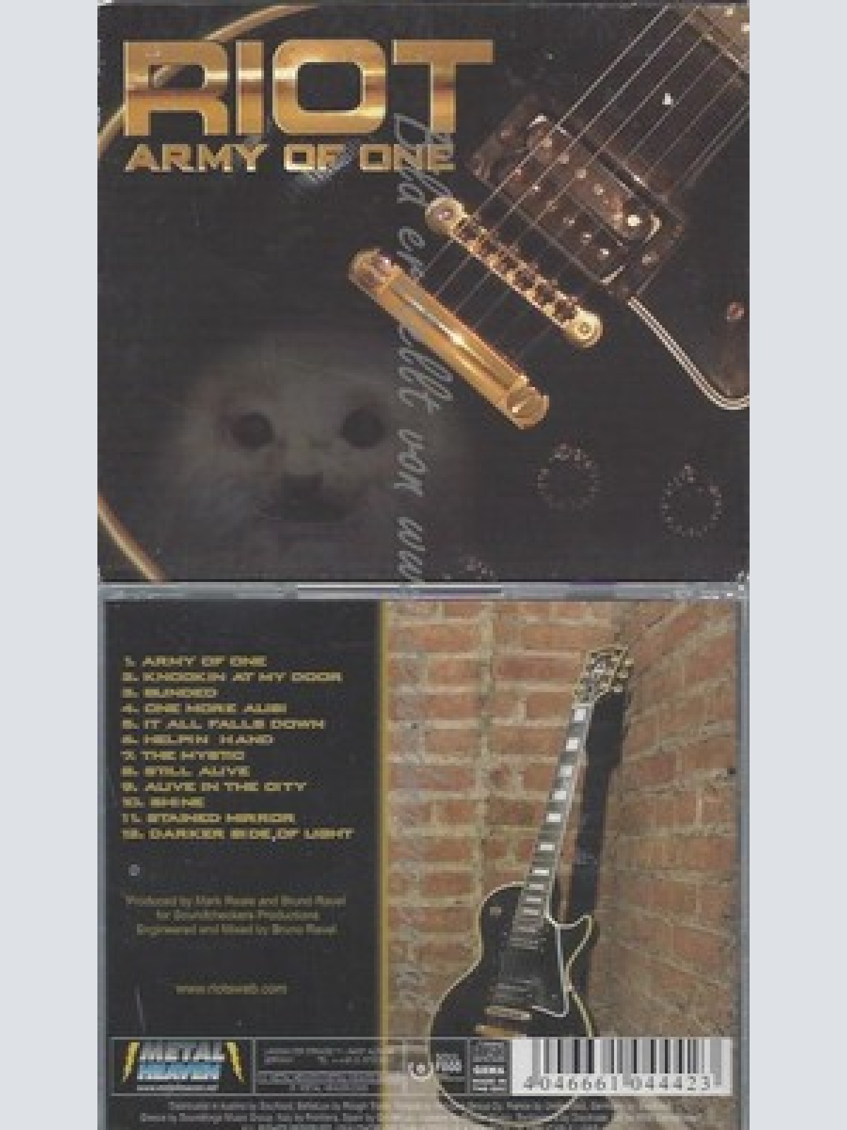 CD--RIOT--ARMY OF ONE