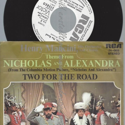 7"   Henry Mancini  Theme From Nicolas And Alessandra  //PROMO