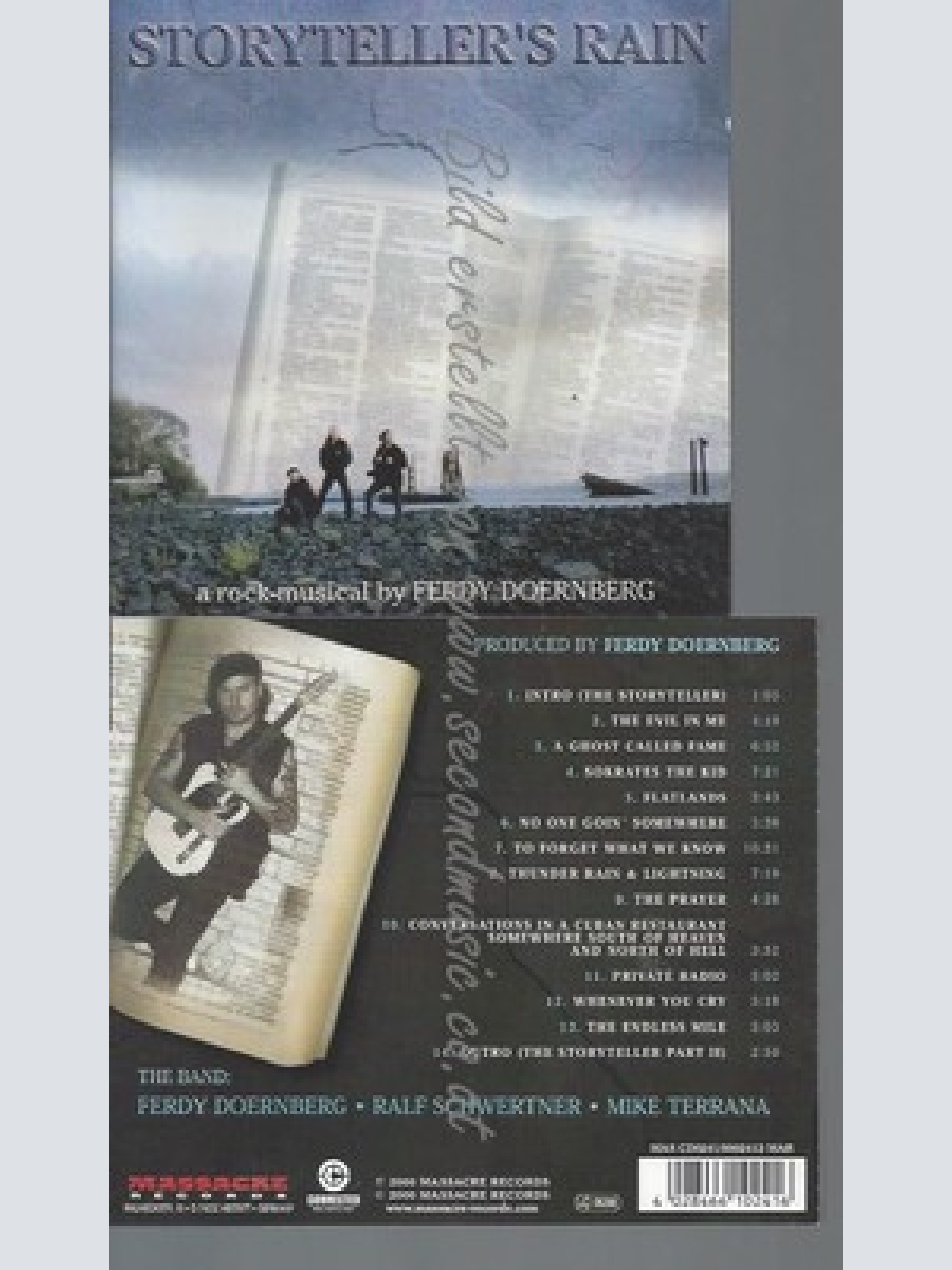 CD--VARIOUS UND FERDY DOERNBERG--STORYTELLER'S RAIN - A ROCK-MUSICAL -GESAMTAUFN