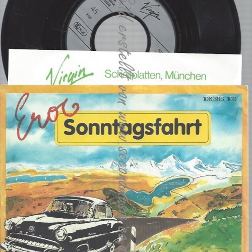 7" EROC SONNTAGSFAHRT // ZEITENFAHRT  + INFOBLATT
