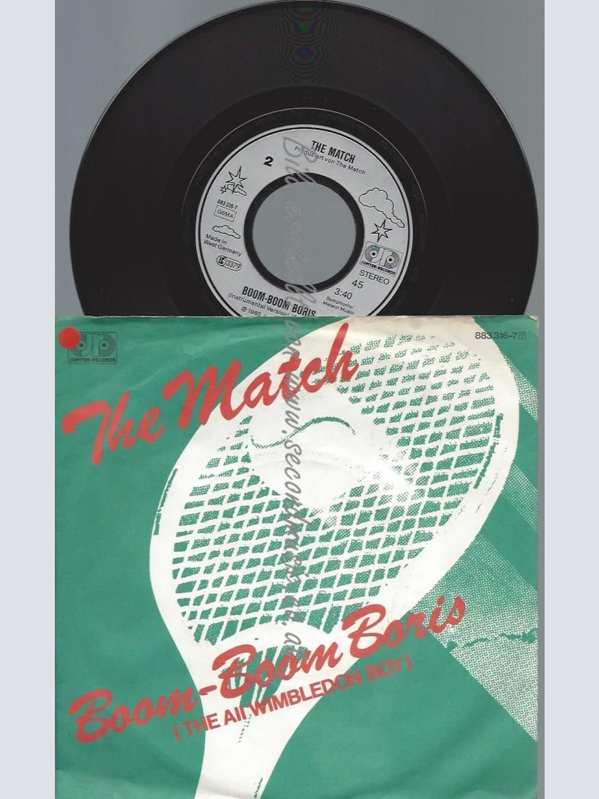 7"  The Match  Boom-Boom Boris