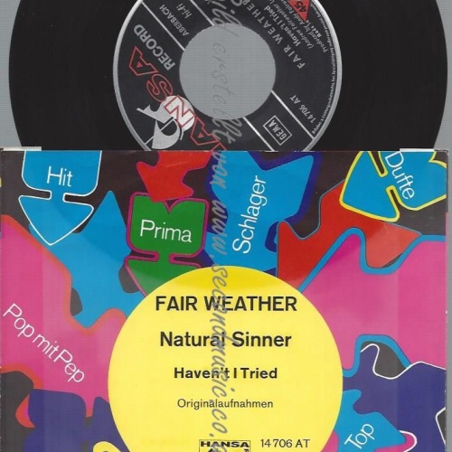 7"   Fair Weather – Natural Sinner