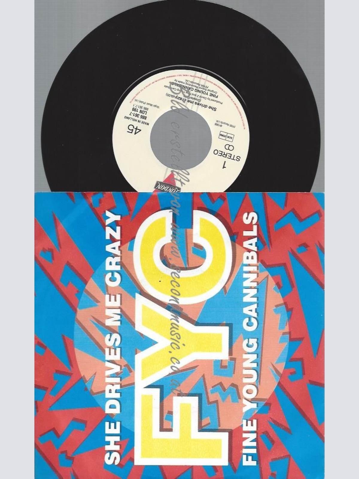7"  Fine Young Cannibals  She Drives Me Crazy