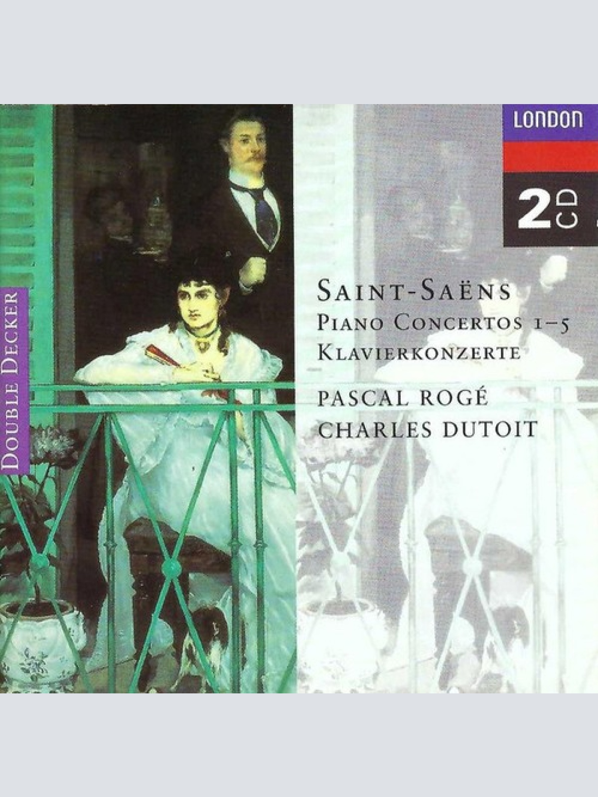 2xCD, Album, Club Camille Saint-Saëns – Pascal Rogé, Charles Dutoit - Piano C...