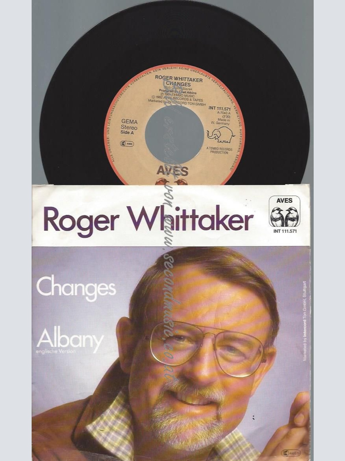 7"  Roger Whittaker  Changes