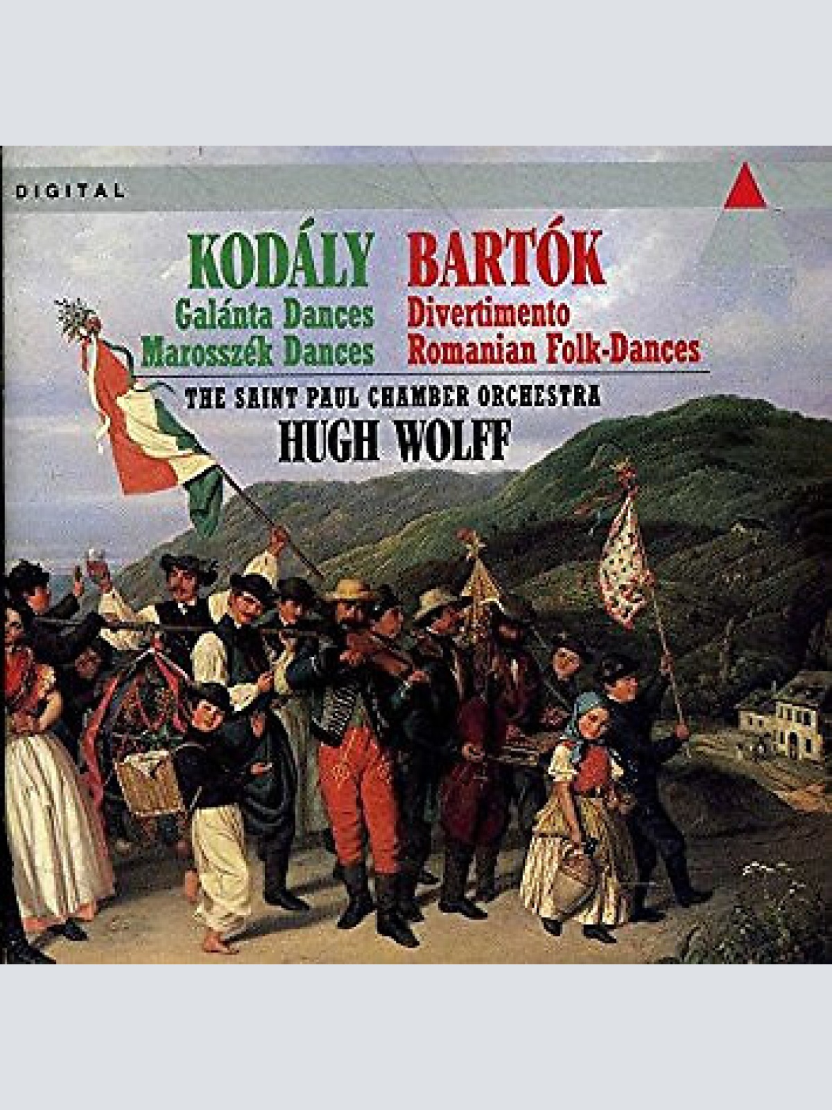 CD, Album Zoltán Kodály / Béla Bartók - The Saint Paul Chamber Orchestra - Hu...
