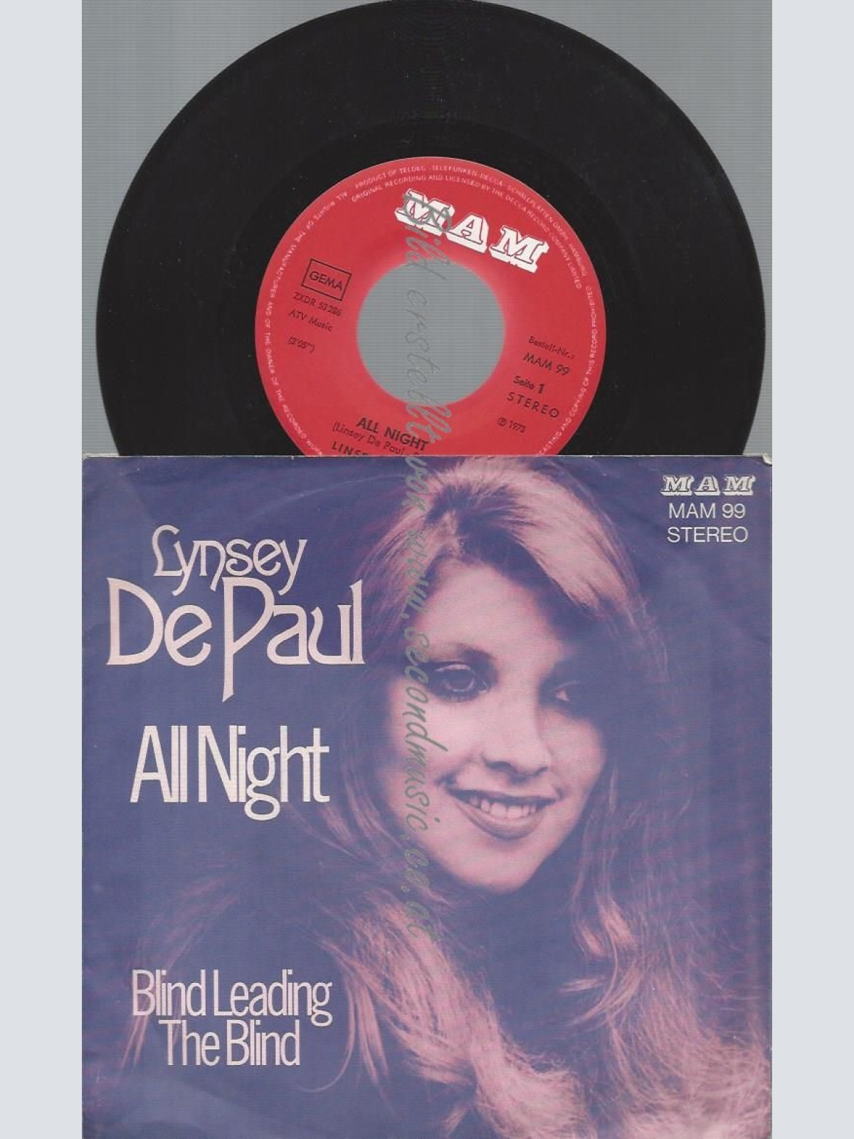 7"   Lynsey De Paul ? All Night