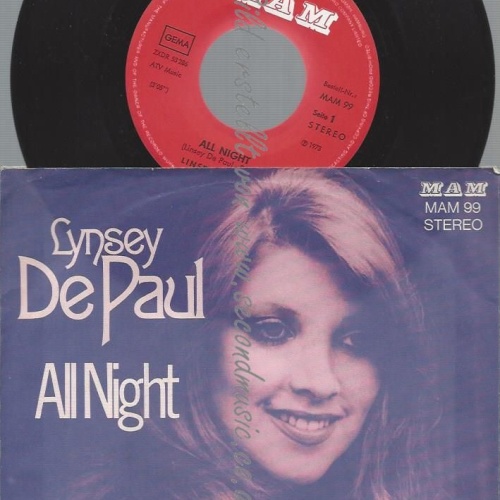 7"   Lynsey De Paul ? All Night