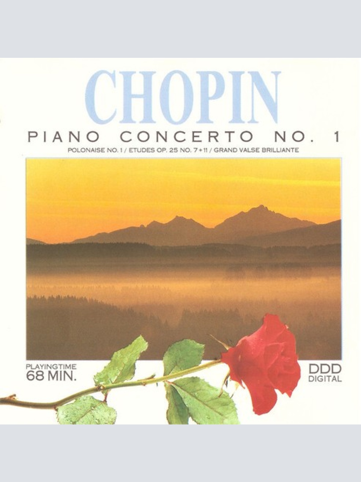 CD, Comp Frédéric Chopin, Süddeutsche Philharmonie, Ernesto Delgado, Peter Sc...
