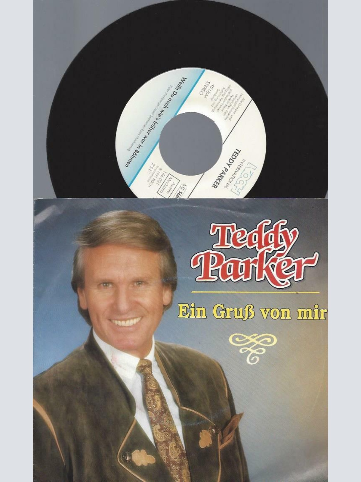 7" Teddy Parker – Ein Gruss Von Mir