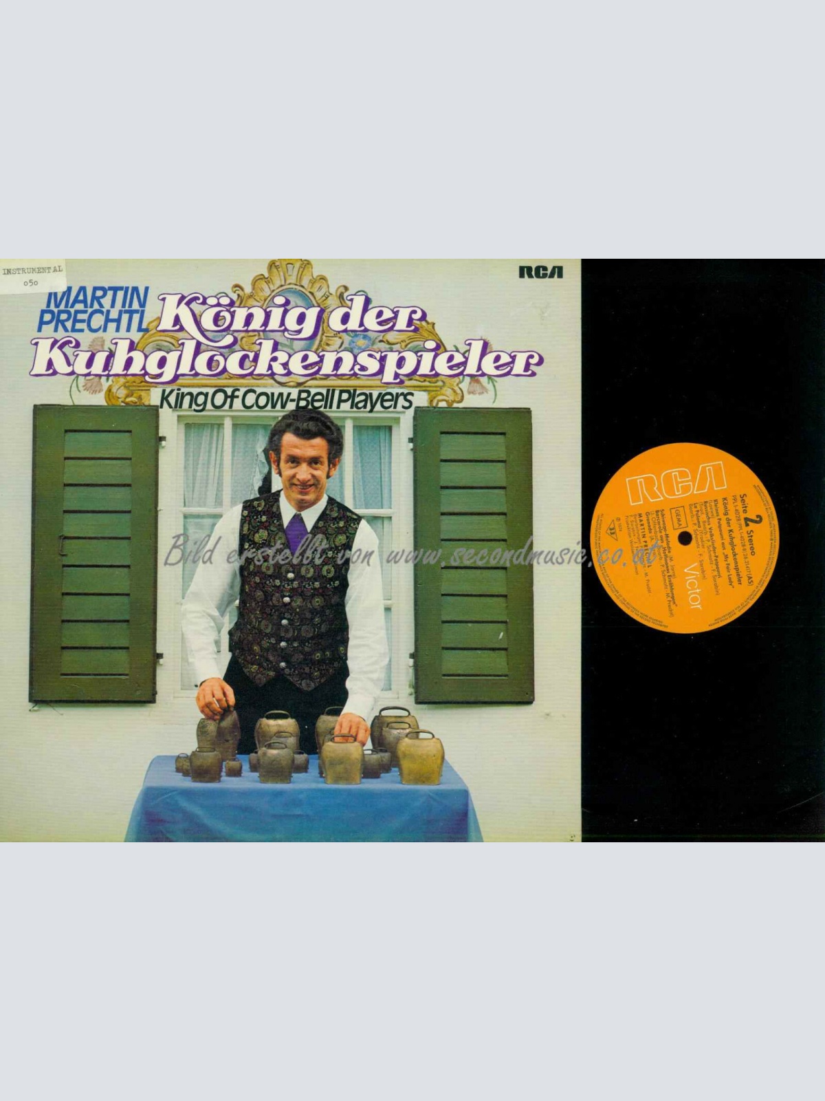 LP--Martin Prechtl – König der Kuhglockenspieler  // NM