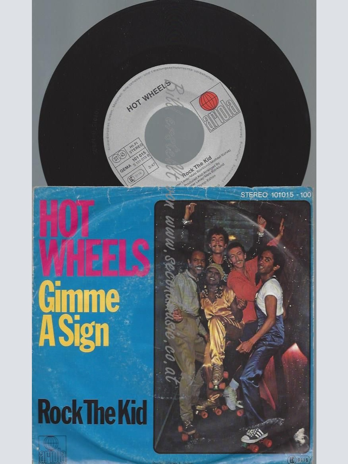 7"   Hot Wheels  Gimme A Sign