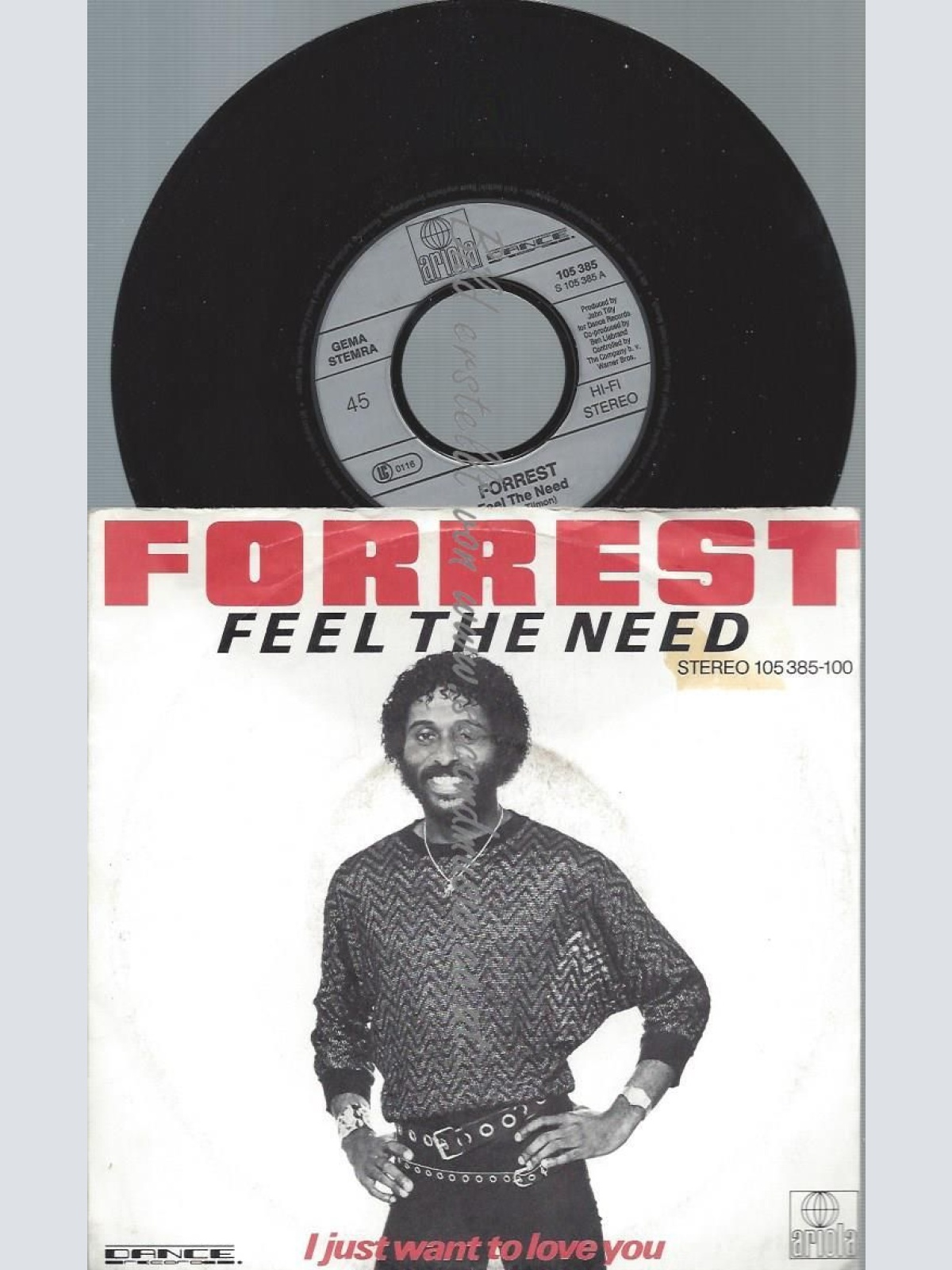 7"   Forrest  Feel The Need