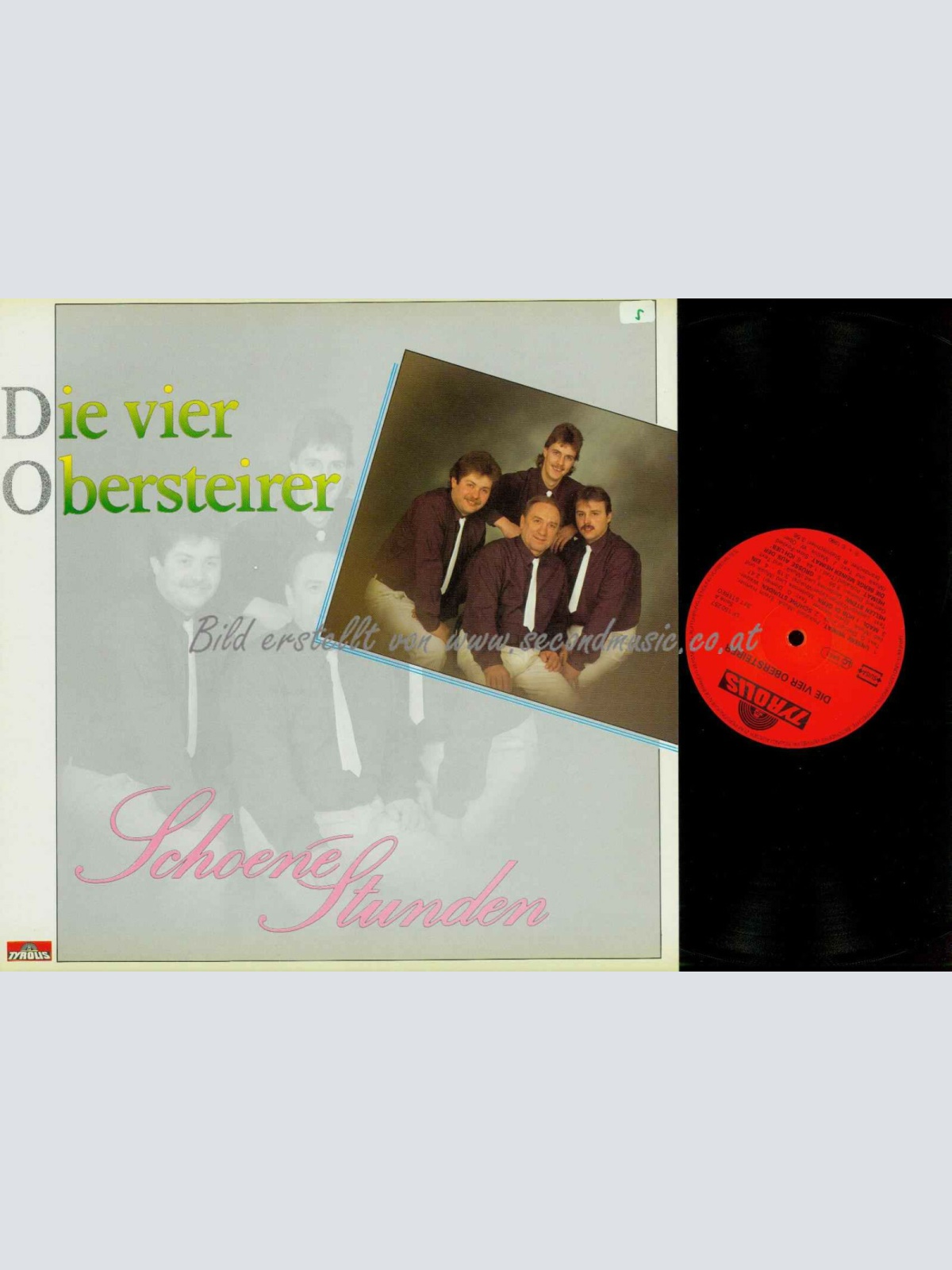 LP--Die vier Obersteirer  -- Schöne Stunden    //NM