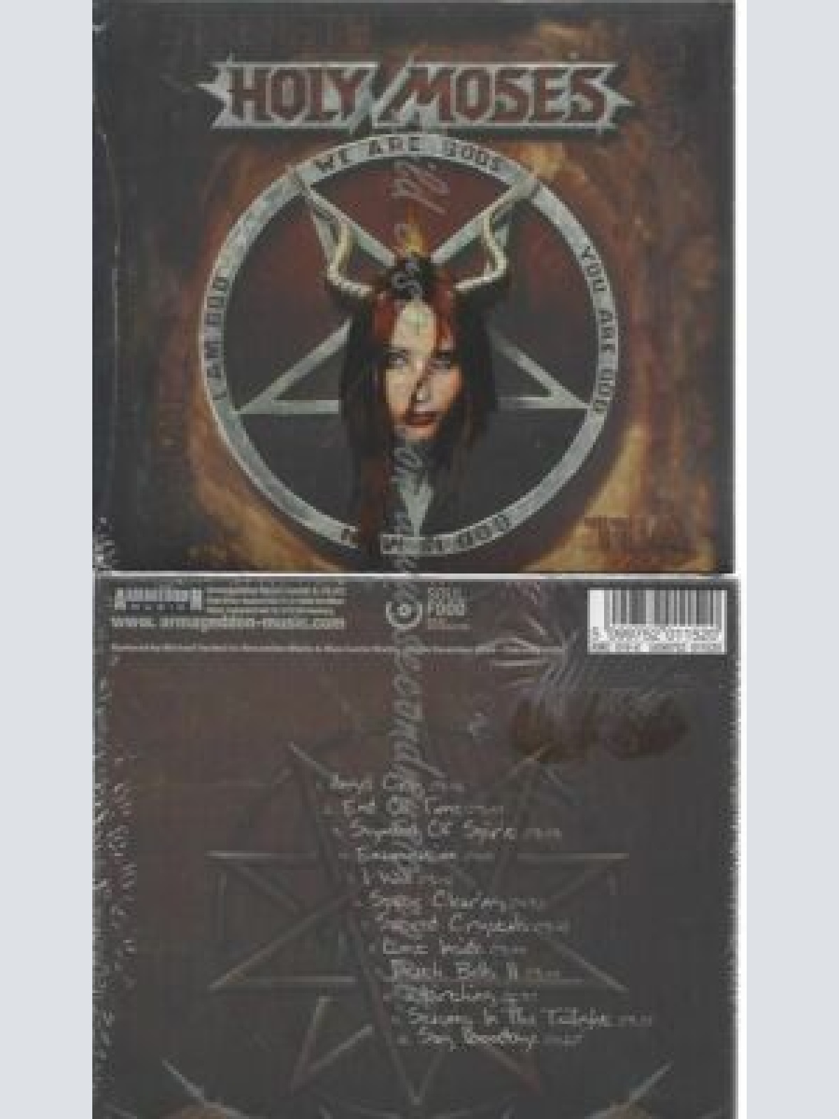 CD-- HOLY MOSES  --STRENGT POWER WILL PASSION - LIM. DIGIPAK