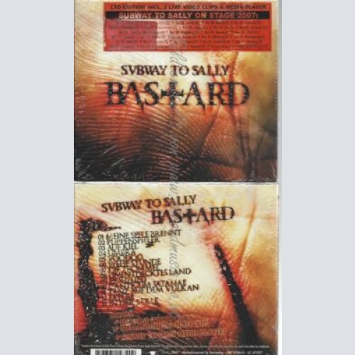 CD-- SUBWAY TO SALLY  --BASTARD (DIGIPACK)