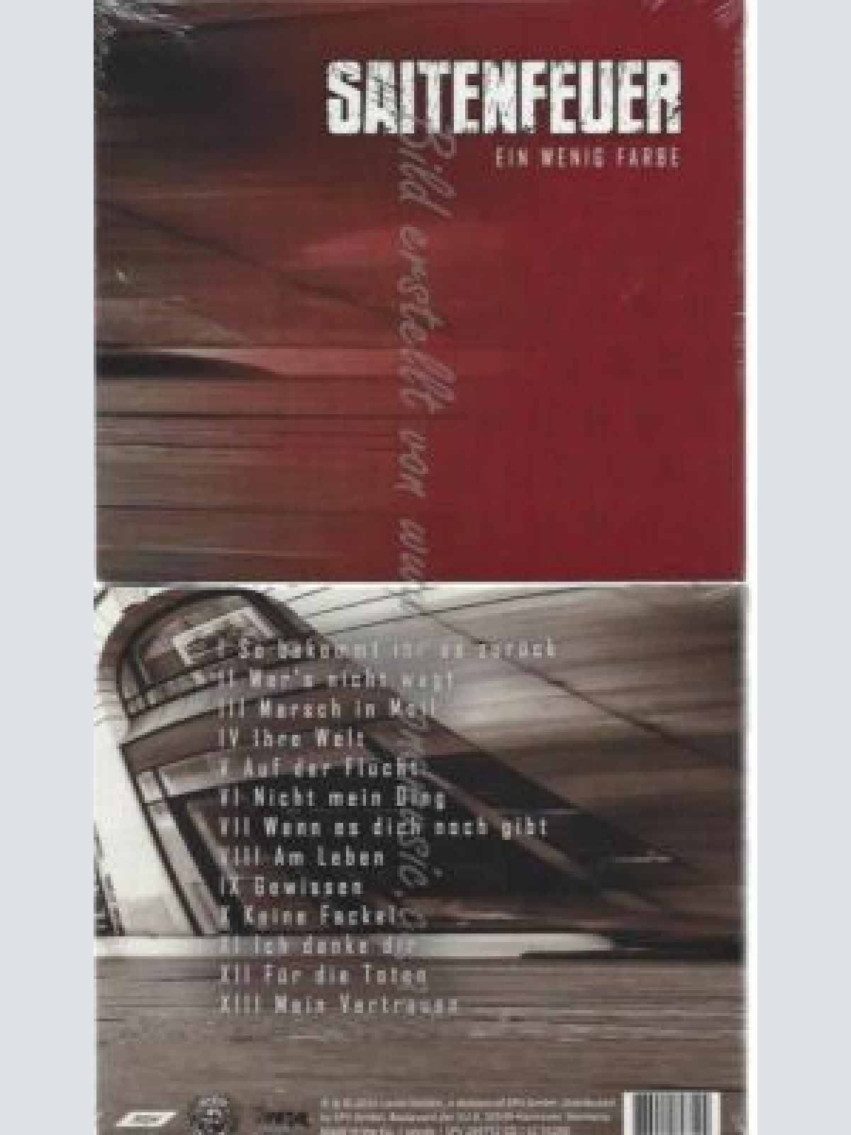 CD-- SAITENFEUER--EIN WENIG FARBE