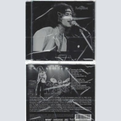 CD-- SPIRIT  --ROCKPALAST: WEST COAST LEGENDS VOL.