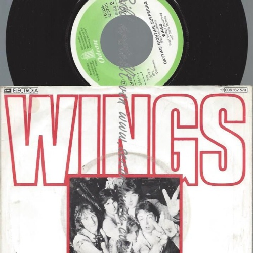 7"    Wings  – Goodnight Tonight