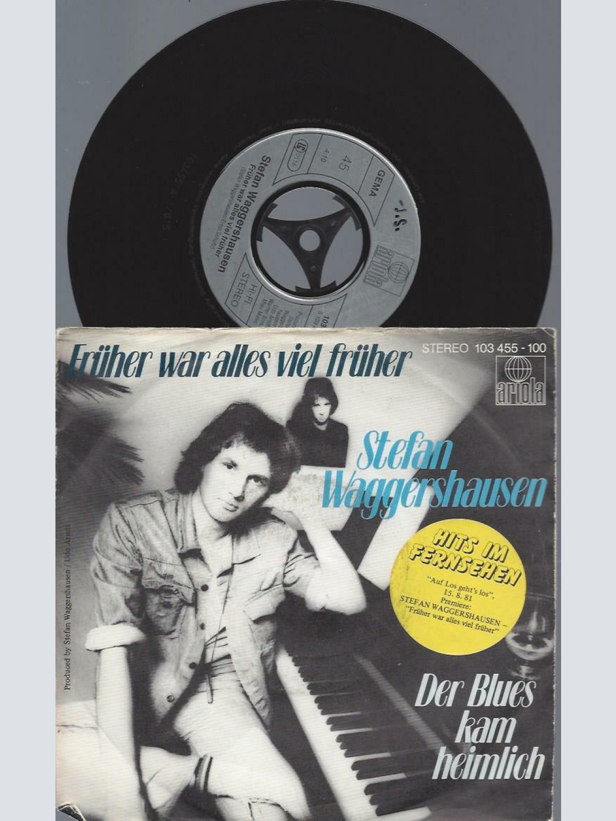 7"  Stefan Waggershausen  Früher War Alles Viel Früher