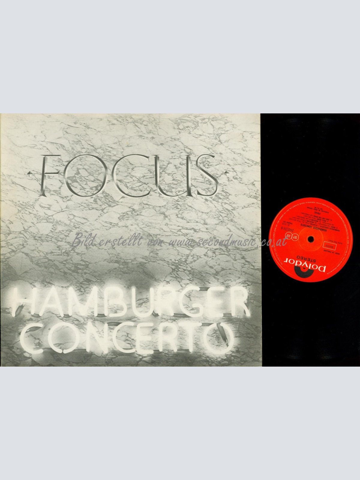 LP--FOCUS HAMBURGER CONCERTO // FOC / UK // DELUXE 2442124