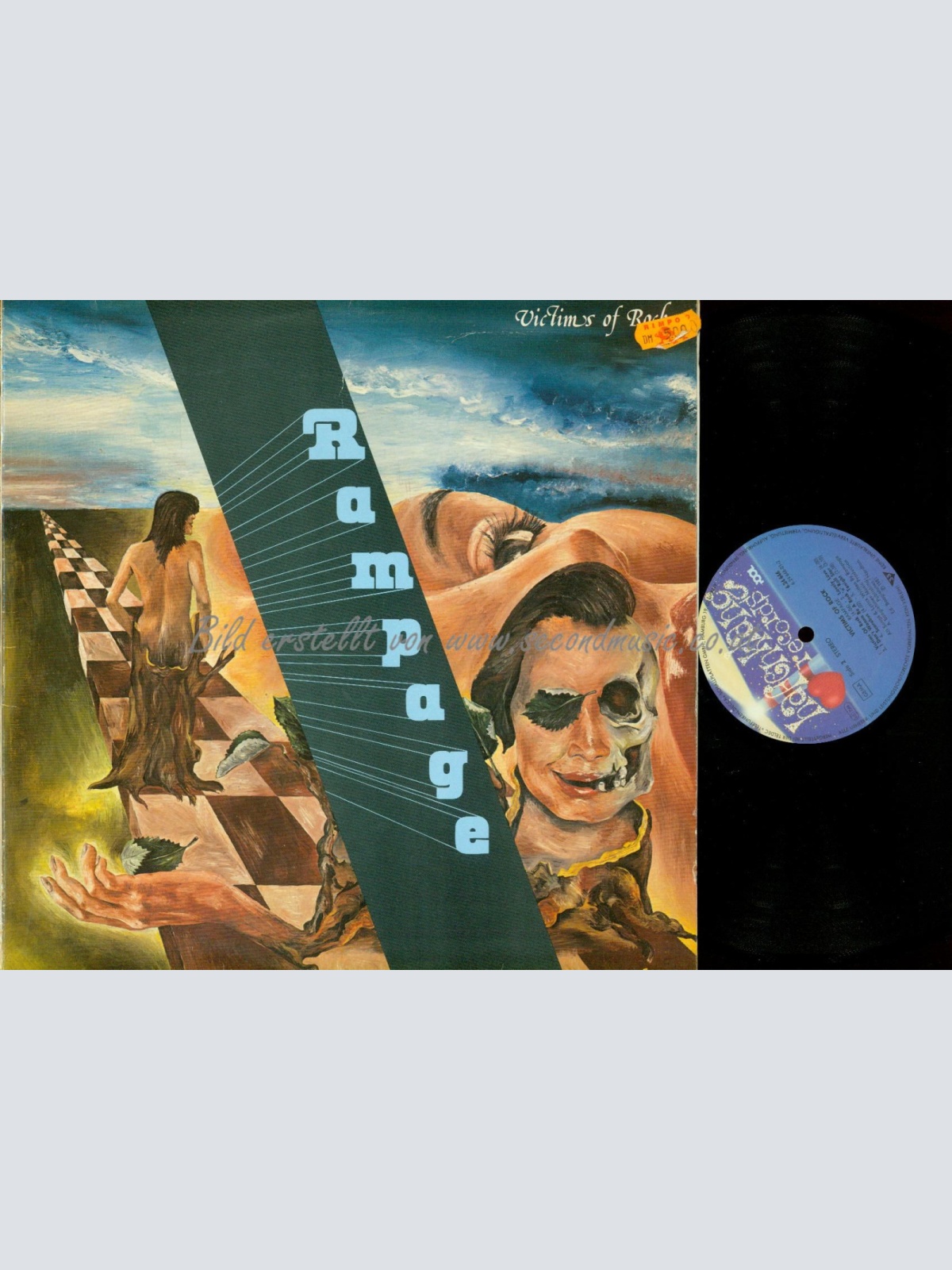 LP--VICTIMS OF ROCK RAMPAGE // 624646