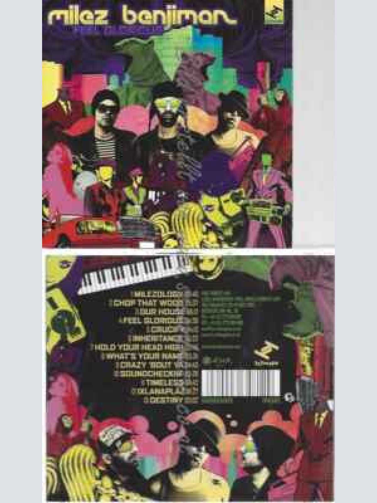 CD--MILEZ BENJIMAN--FEEL GLORIOUS