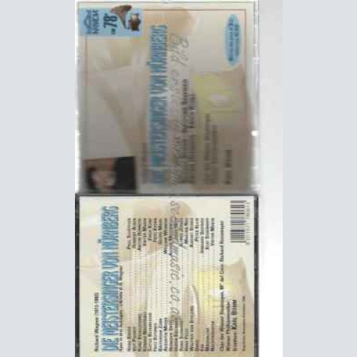 CD--NÜRNBERG (GESAMTAUFNAHME 1944)--WAGNER. DIE MEISTERSINGER